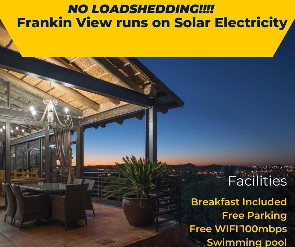 Franklin View Guesthouse Μπλουμφοντέιν Εξωτερικό φωτογραφία
